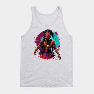 proud african warrior Tank Top